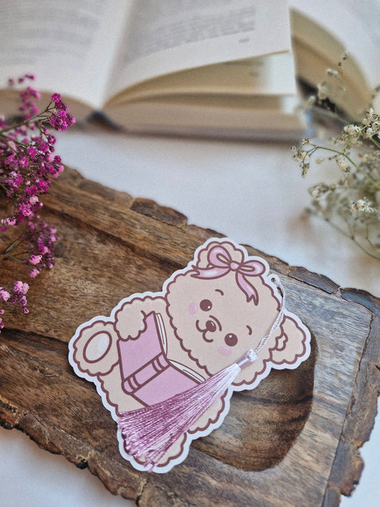 Beary Bookish Lesezeichen