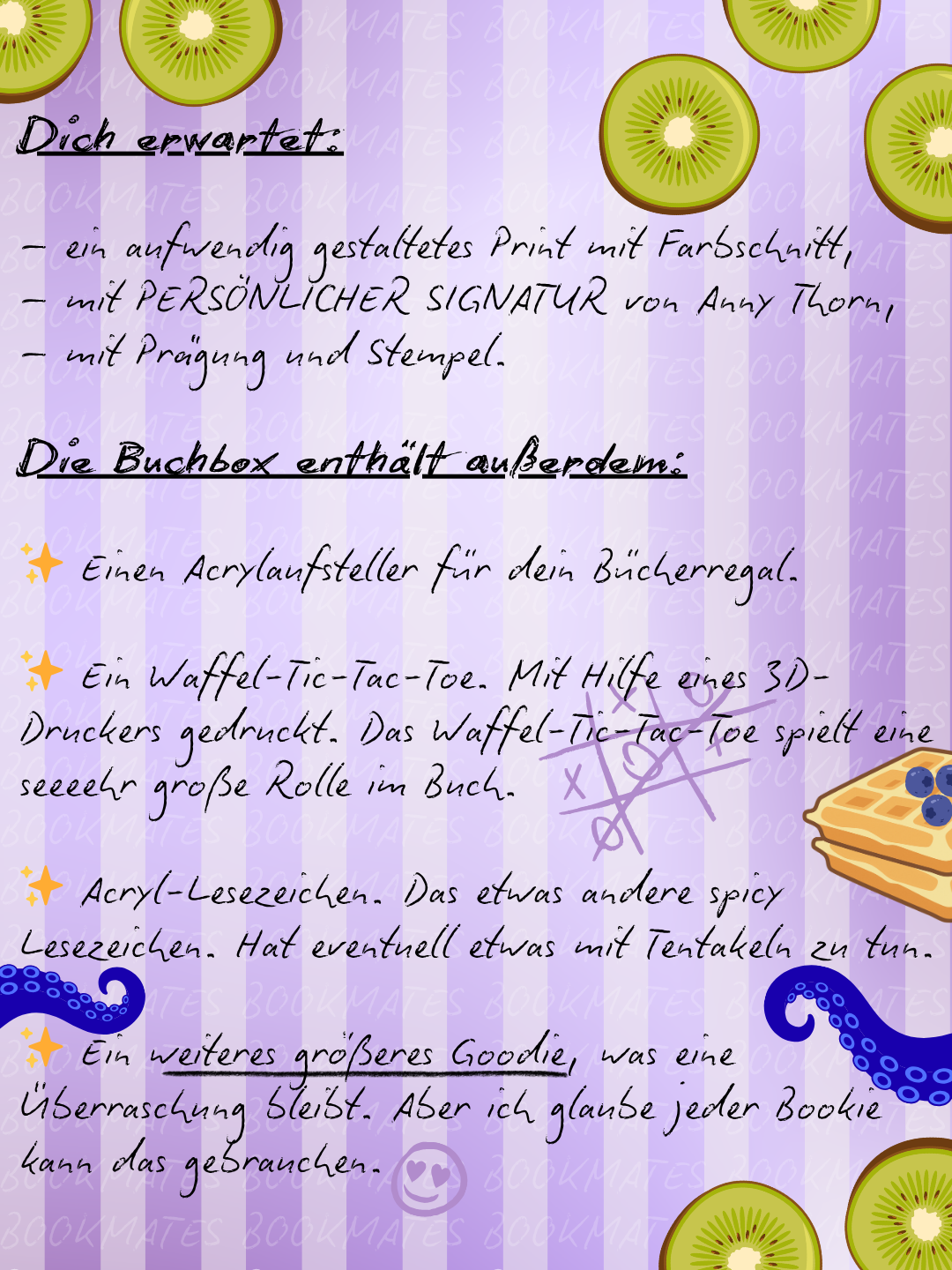 Exklusive Buchbox zu Bookmates von Anny Thorn