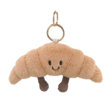 Bag Charm - Plüsch - Croissant - Taschenanhänger