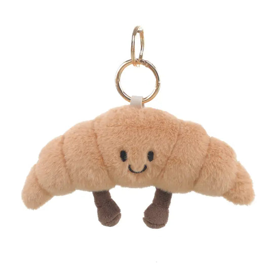 Bag Charm - Plüsch - Croissant - Taschenanhänger