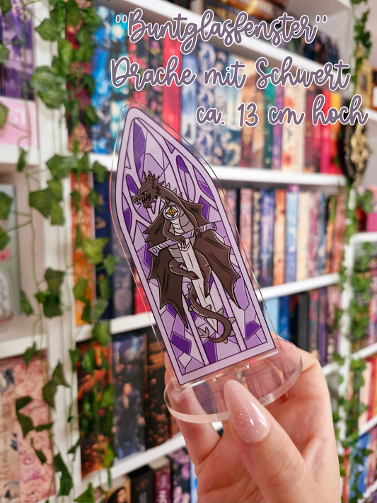 Bookish Acrylaufsteller | Deko fürs Bücherregal | Fantasy | Romance | Horror | Thriller | Smut
