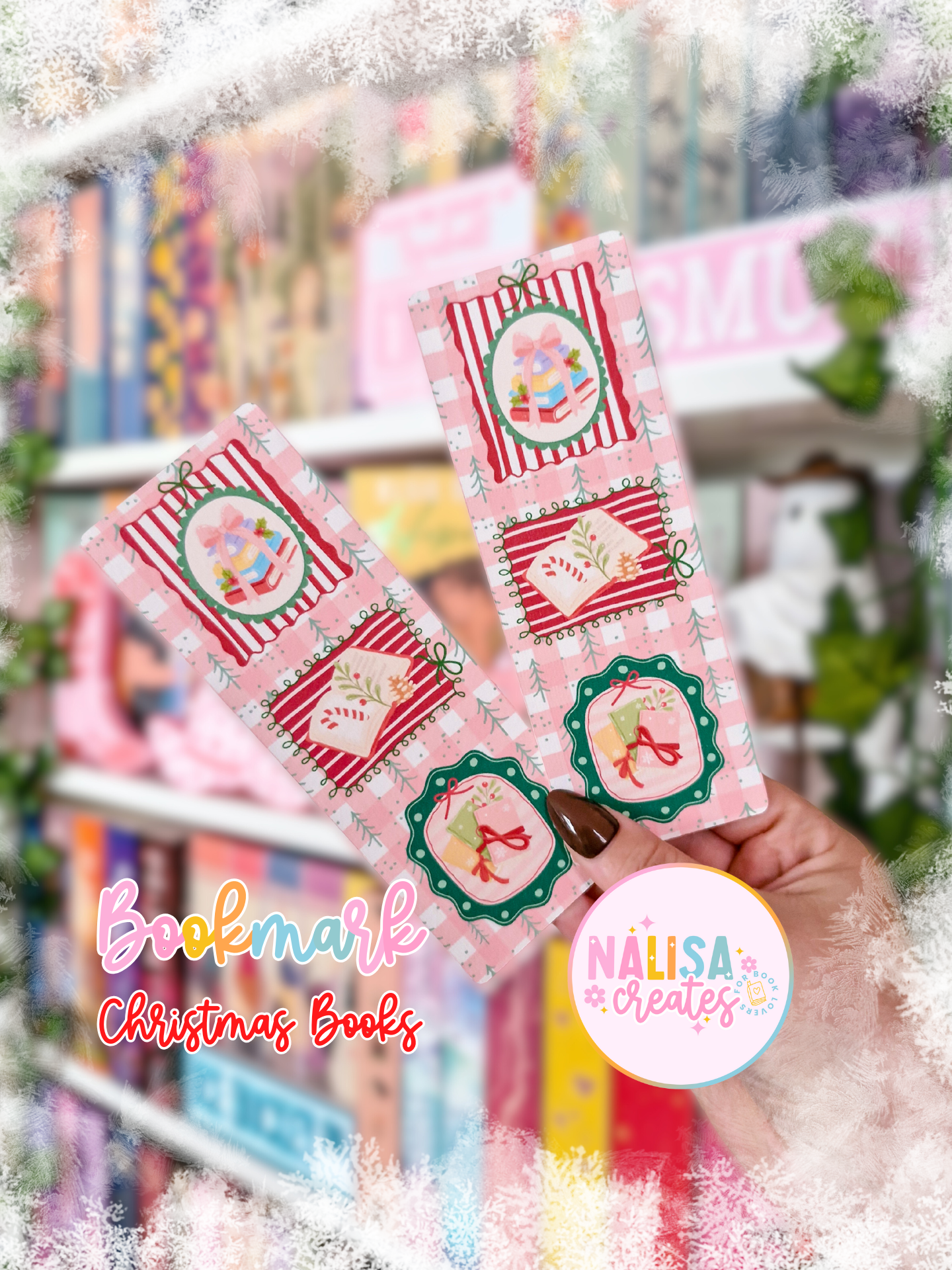 Lesezeichen Christmas Books | Lesezeichen Winter & Weihnachten