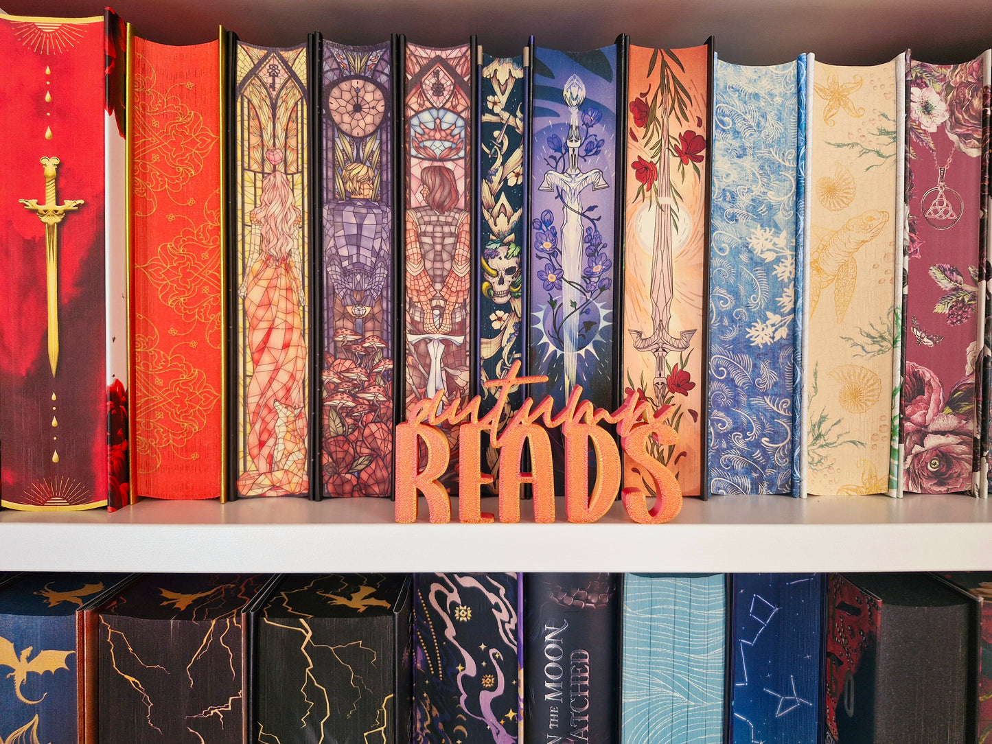 Autumn Reads Schriftzug | Deko fürs Bücherregal | 3D-Druck