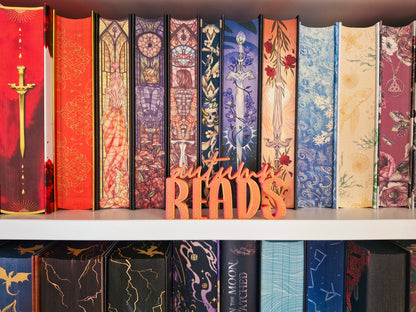 Autumn Reads Schriftzug | Deko fürs Bücherregal | 3D-Druck