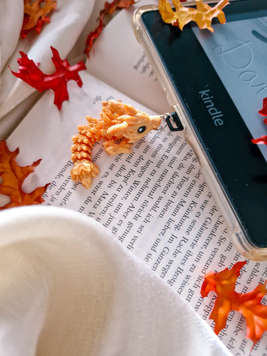 Charm-Anhänger für Ebook-Reader | 3D Druck Drache | Kindle Accessoire