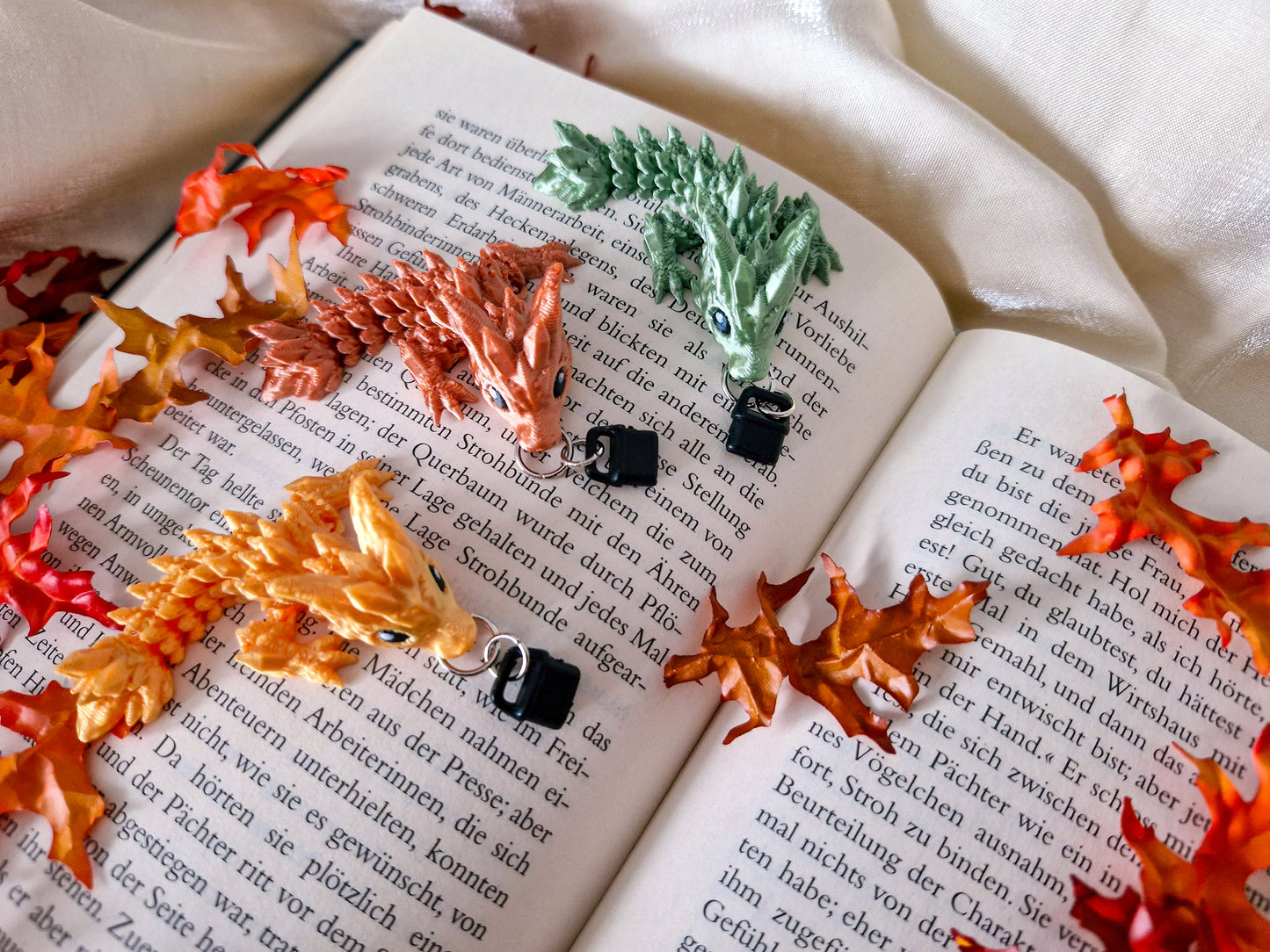 Charm-Anhänger für Ebook-Reader | 3D Druck Drache | Kindle Accessoire