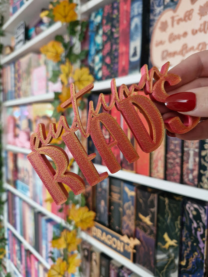 B-Ware Autumn Reads Schriftzug | Deko fürs Bücherregal | 3D-Druck (Kopie)