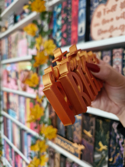 B-Ware Autumn Reads Schriftzug | Deko fürs Bücherregal | 3D-Druck (Kopie)