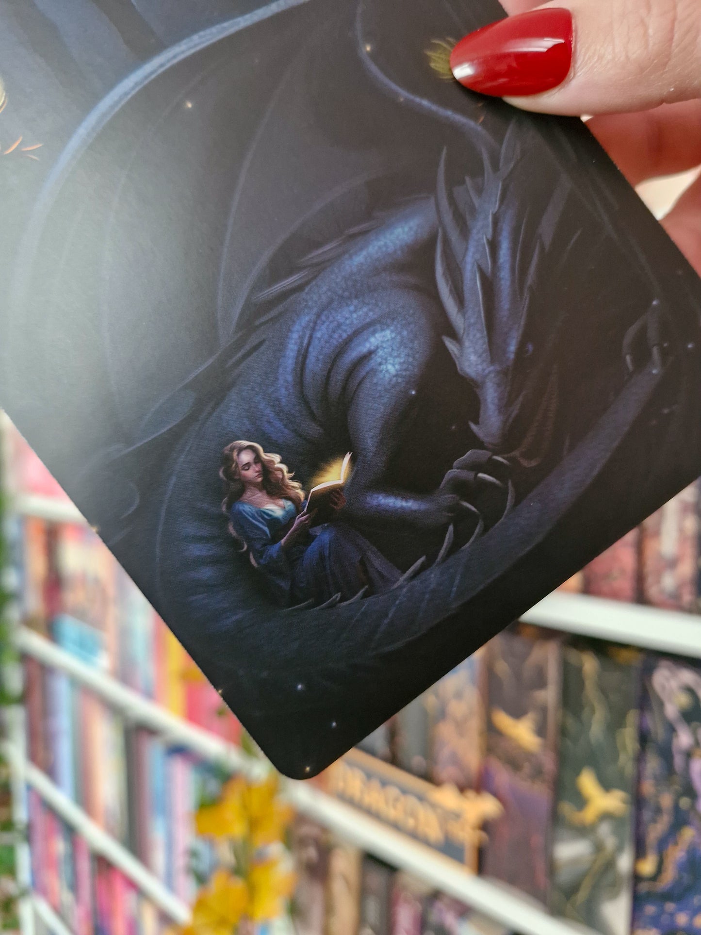 Lesezeichen / Print Magical Dragon | Drachen Lesezeichen | Fantasy Print A6