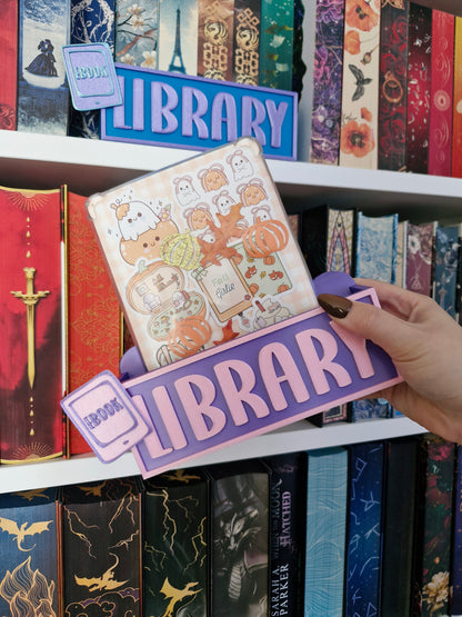 E-Reader Halterung – Deko fürs Bücherregal | 3D-Druck