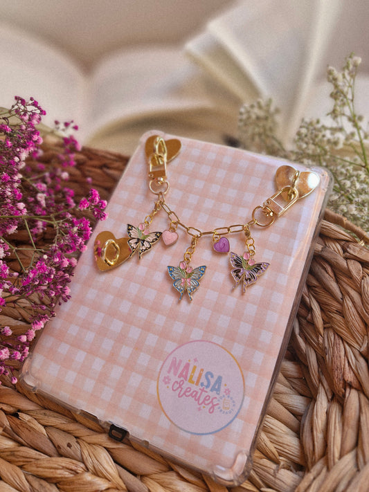 Fairytale Romance Charmkette für E-Reader, Tasche oder Schlüssel