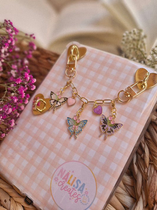 Fairytale Romance Charmkette für E-Reader, Tasche oder Schlüssel