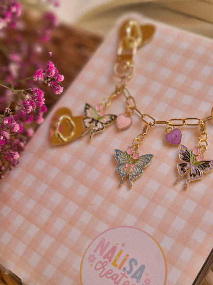 Fairytale Romance Charmkette für E-Reader, Tasche oder Schlüssel