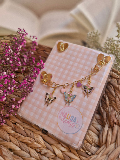 Fairytale Romance Charmkette für E-Reader, Tasche oder Schlüssel