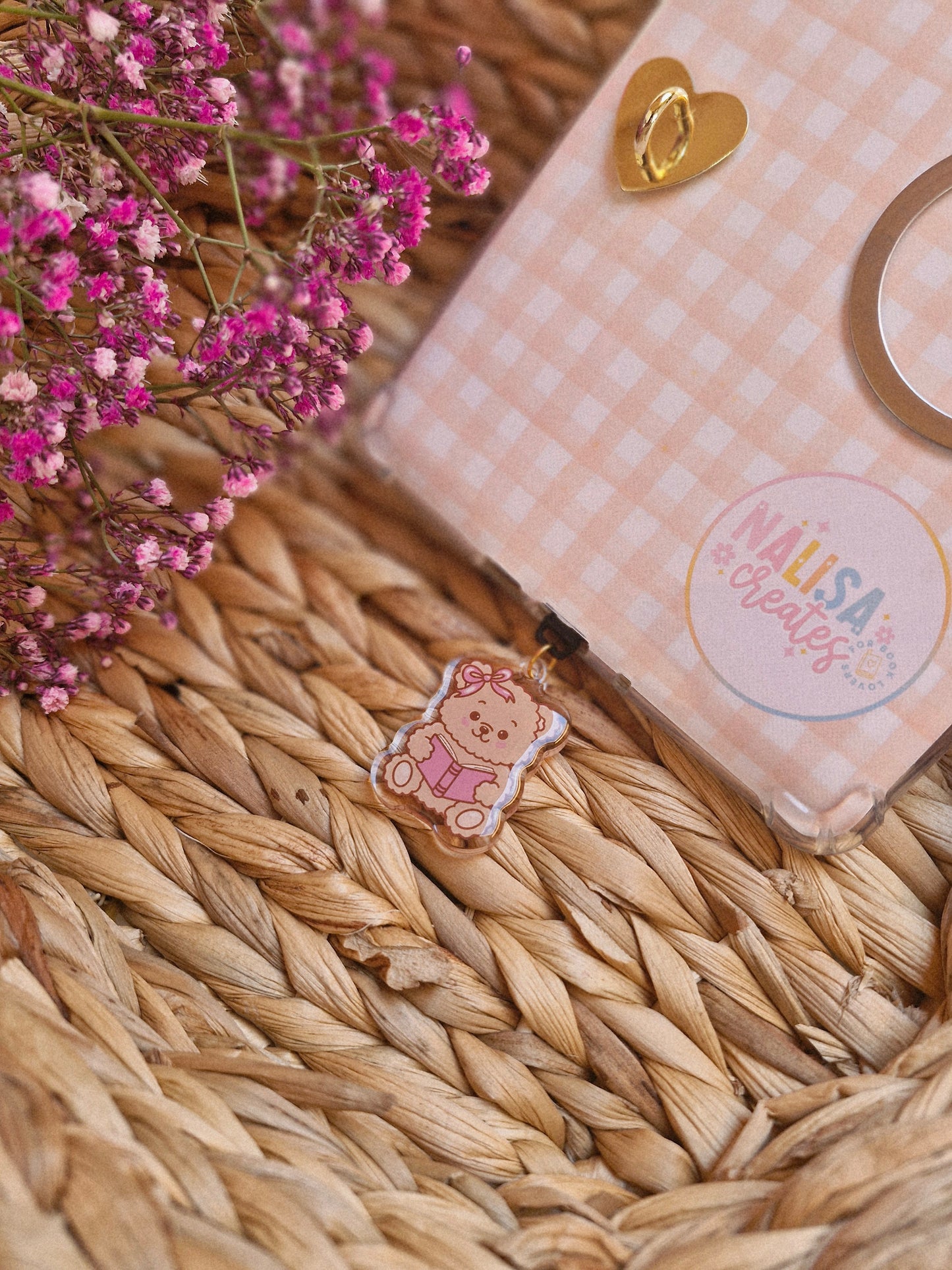 Beary Bookish USB-C Charm | E-Reader Zubehör