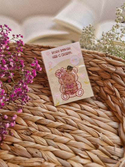 Beary Bookish USB-C Charm | E-Reader Zubehör