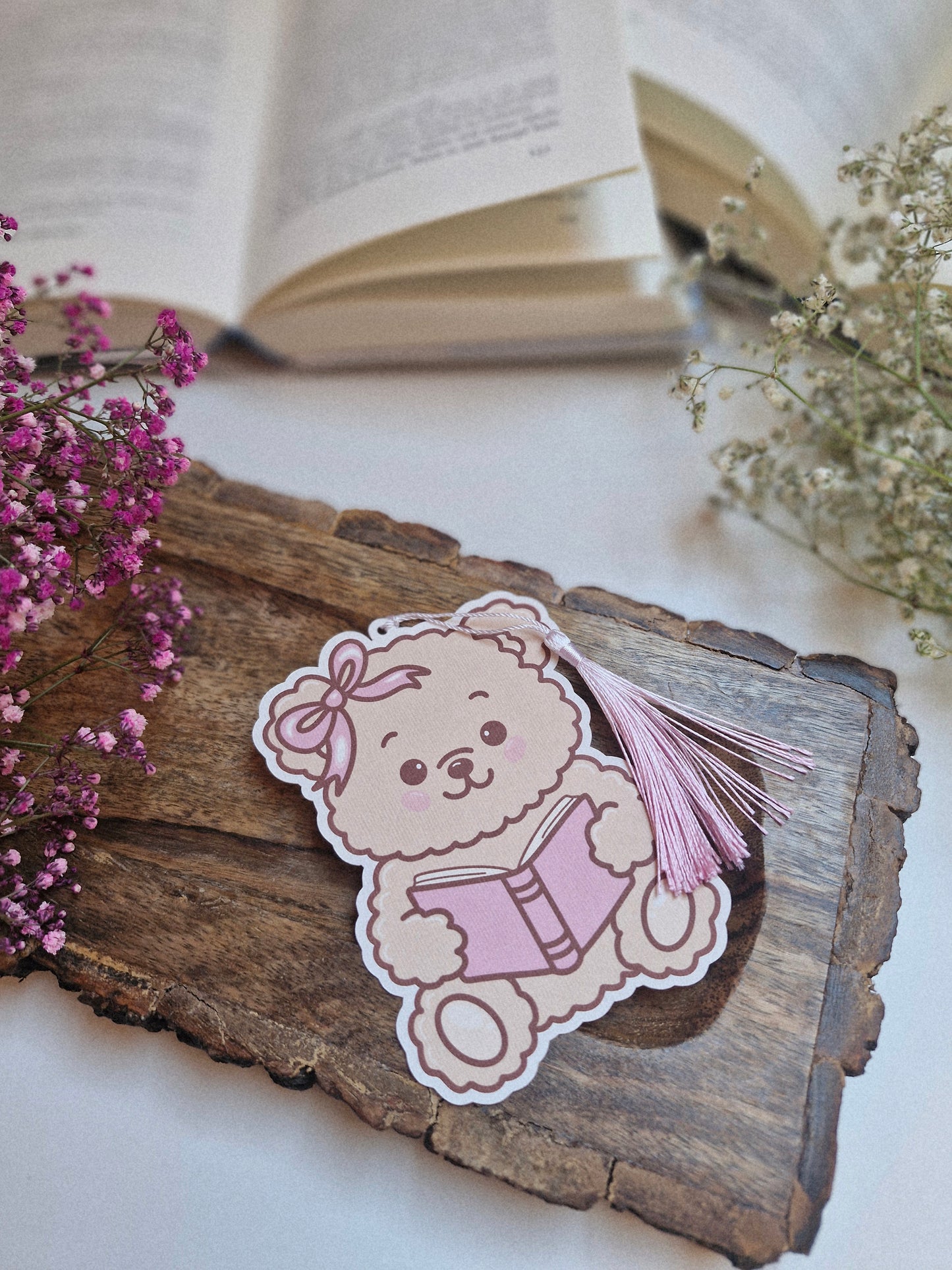 Beary Bookish Strukturlesezeichen