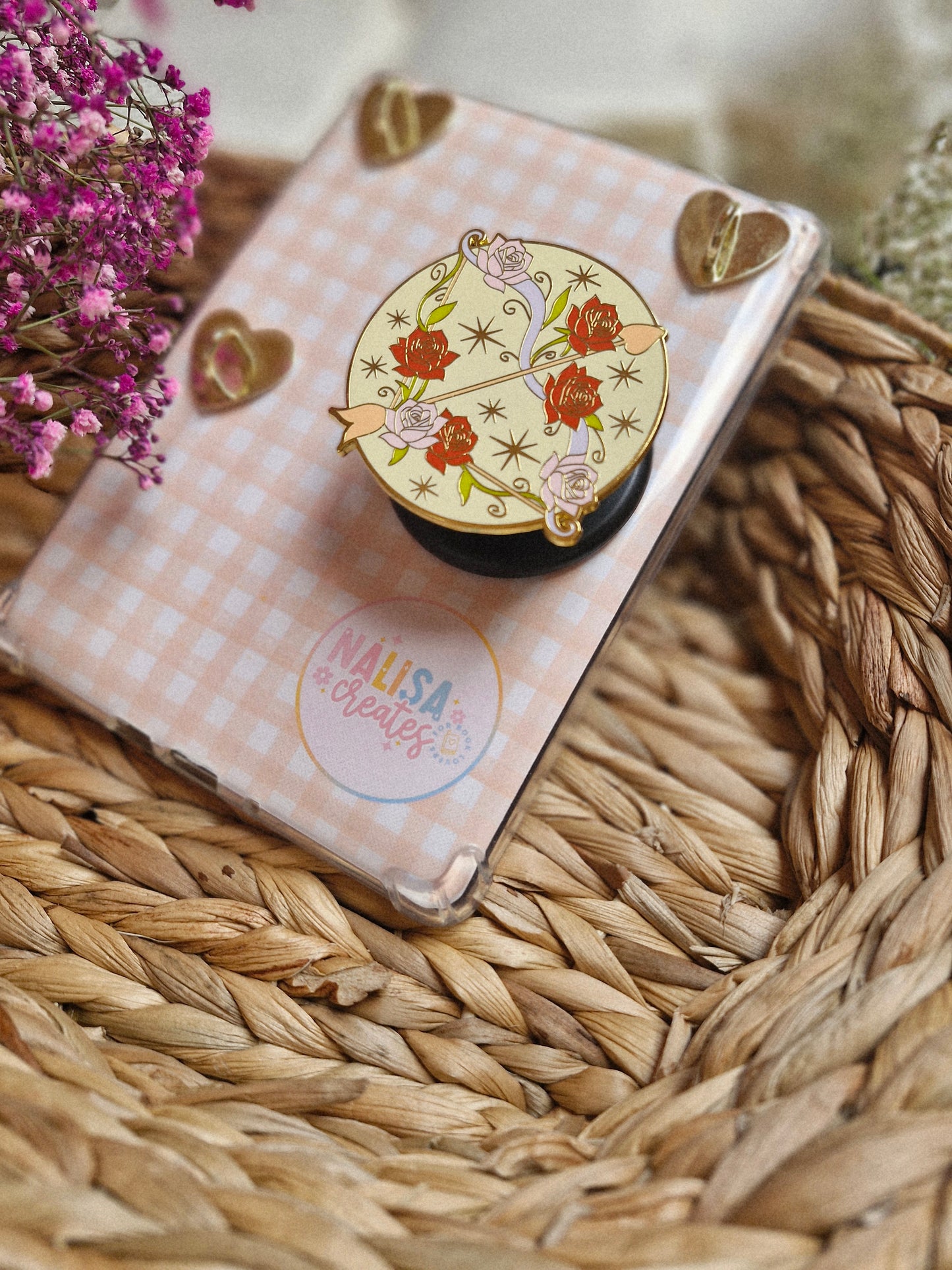 Romantasy - Archer - Bow and Arrow - E-Reader / Phone Grip für E-Reader oder Handy