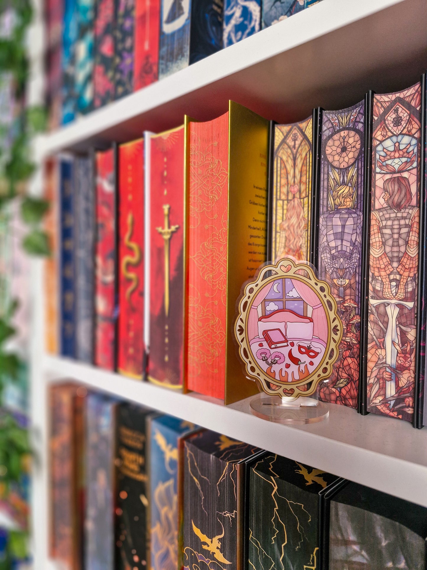 Acrylaufsteller | Dekoration für Bücherregal und Leseecken | Spicy Reads | Smut
