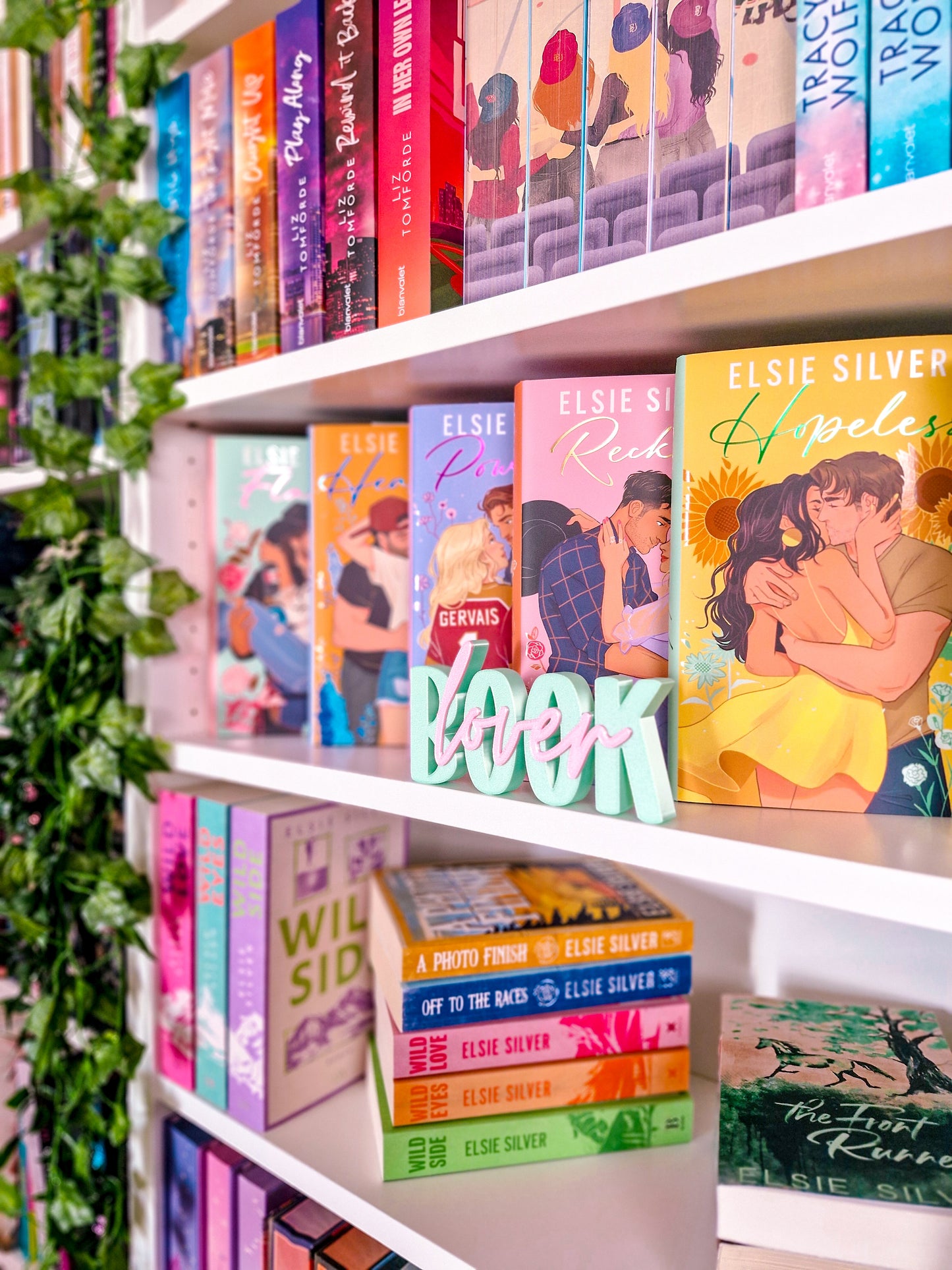 Book Lover – Schriftzug | Deko fürs Bücherregal | 3D-Druck