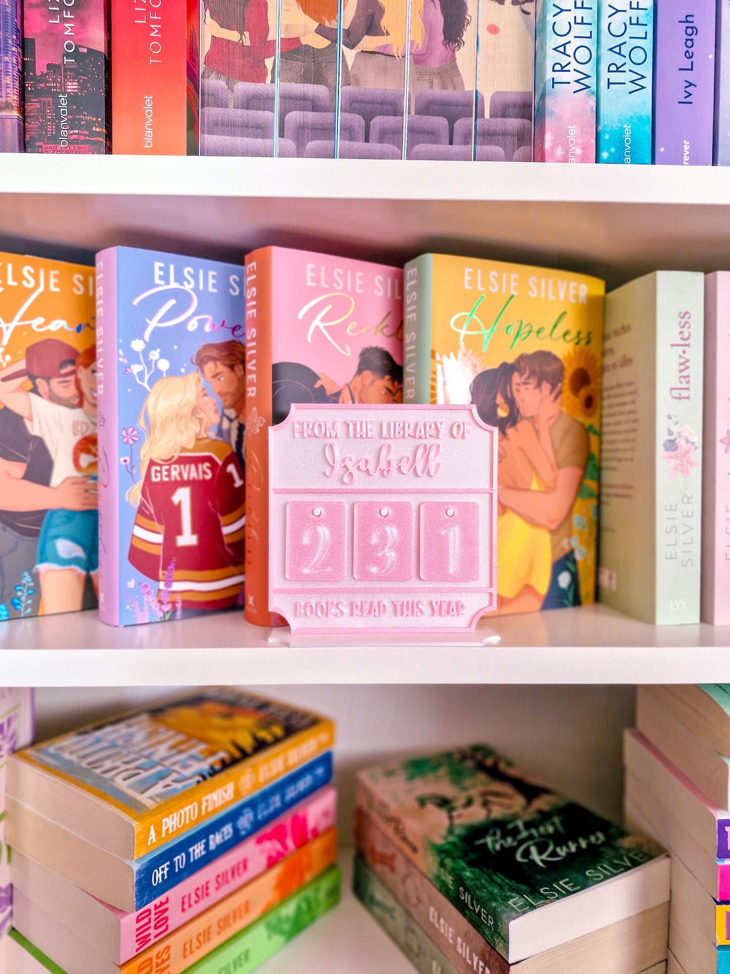 Books Read This Year Aufsteller – Deko fürs Bücherregal | 3D-Druck