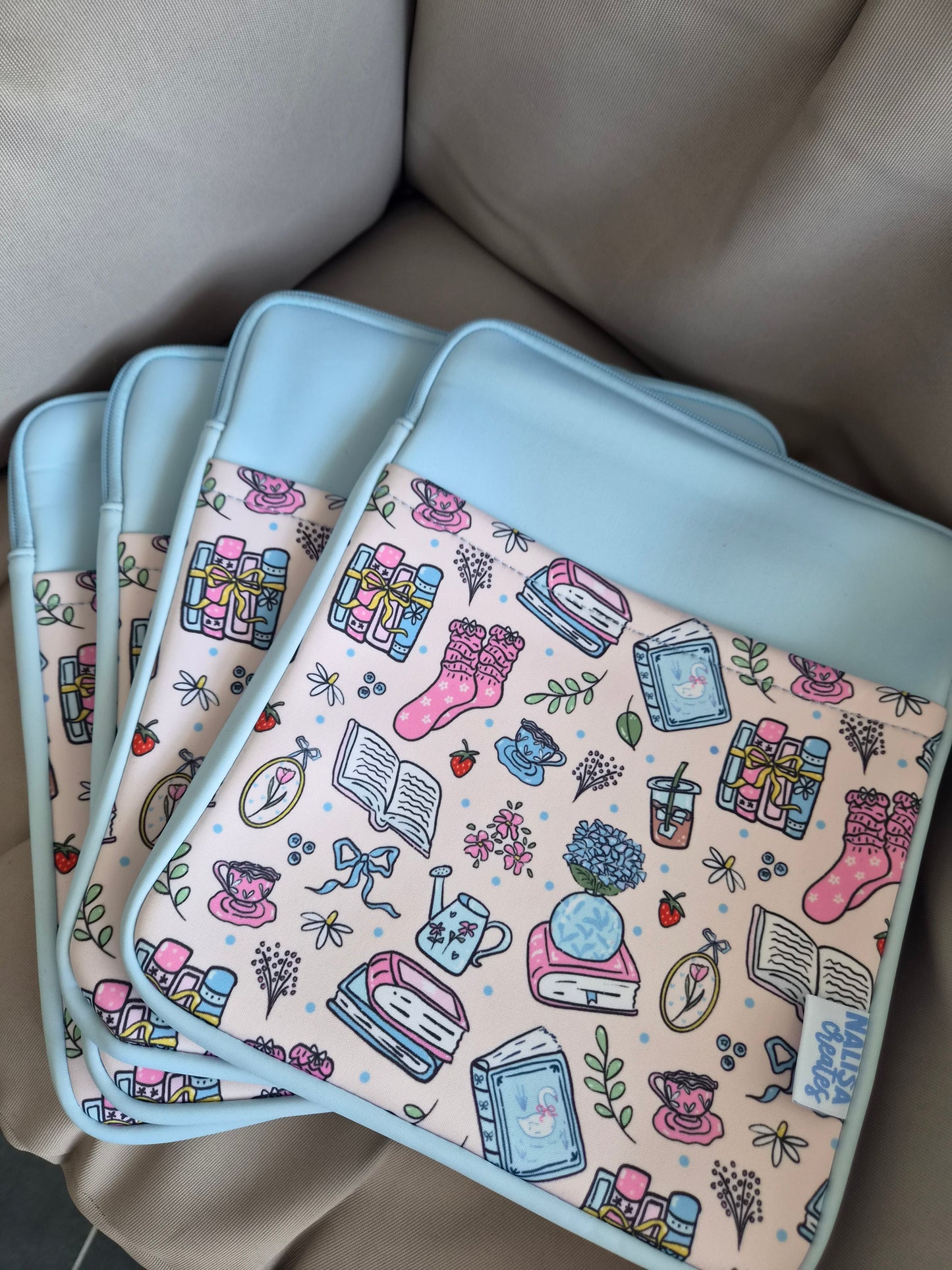 B-Ware | Buchtasche | E-Reader Bag | Tasche für E-Reader, Paperbacks, Taschenbücher, Hardcover
