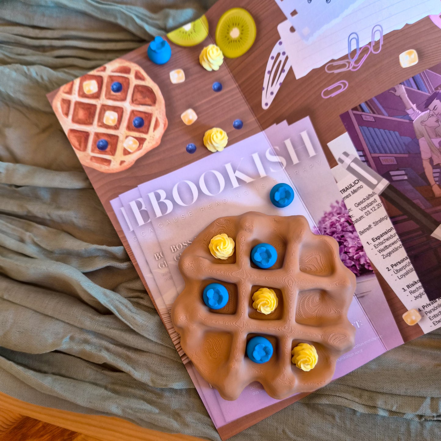 Waffelspiel aus Bookmates von Anny Thorn