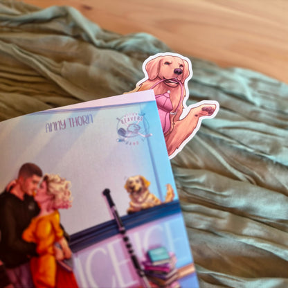 'Beaver' Lesezeichen, der Liebling aus Ice Ice Bookie von Anny Thorn