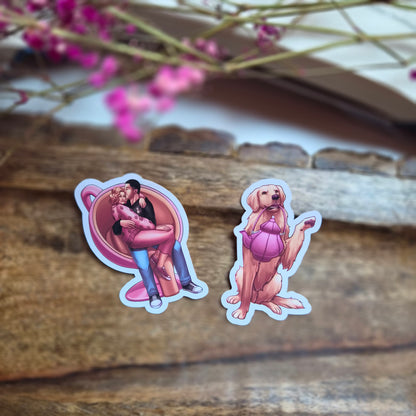 Sticker - Set | Beaver, Kira & Gavin aus Ice Ice Bookie von Anny Thorn