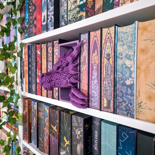 Book Nook 'Amethysto' | Dekoration Bücherregal | 3D-Druck