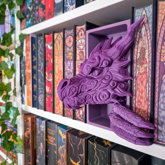 Book Nook 'Amethysto' | Dekoration Bücherregal | 3D-Druck