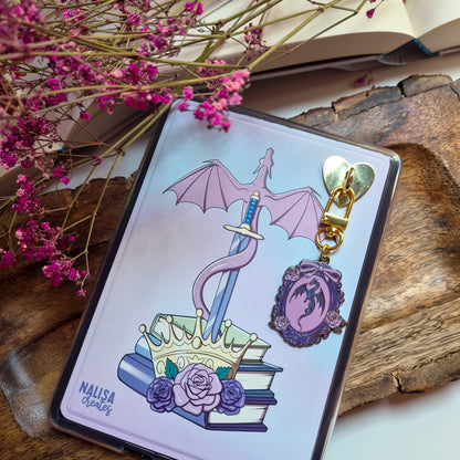Clip Charm mit Herz-Befestigung | E-Reader Zubehör