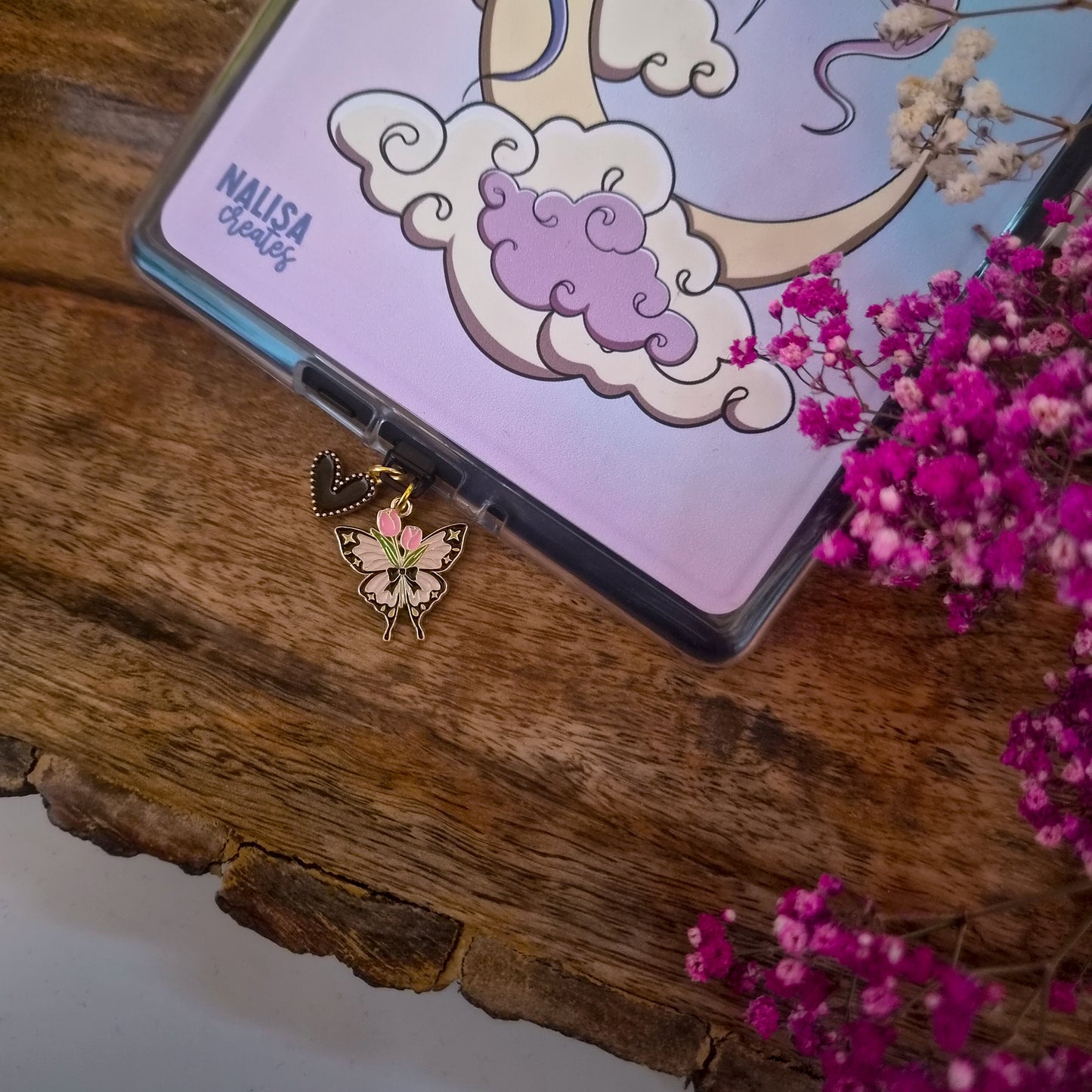 Magical Butterfly USB-C Charm | E-Reader Zubehör