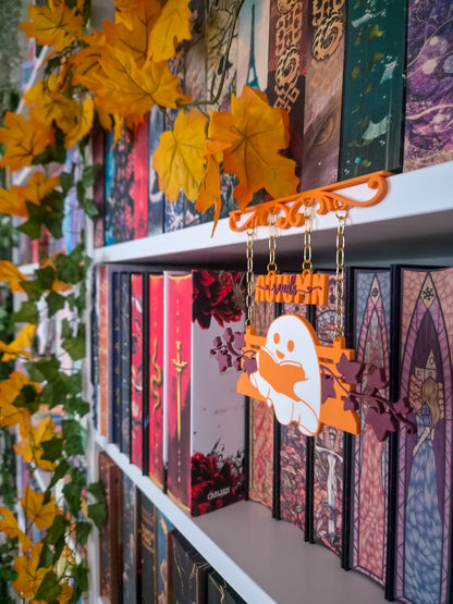 Autumn Reads - Shelf Buddy | Hängende Dekoration fürs Bücherregal | 3D-Druck