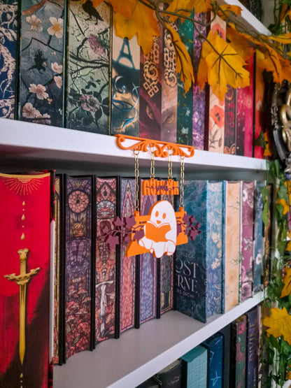 Autumn Reads - Shelf Buddy | Hängende Dekoration fürs Bücherregal | 3D-Druck