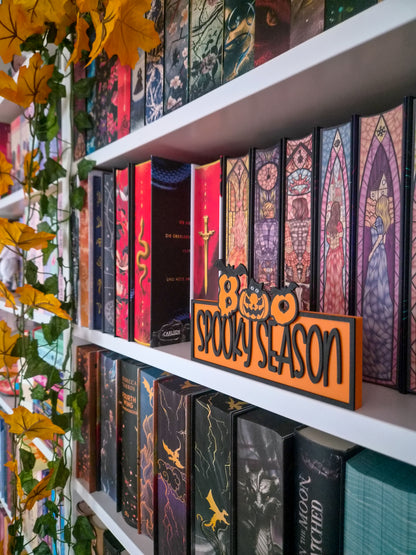 Spooky Season | Dekoration fürs Bücherregal | 3D-Druck