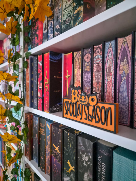 Spooky Season | Dekoration fürs Bücherregal | 3D-Druck