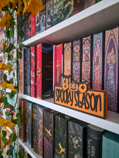Spooky Season | Dekoration fürs Bücherregal | 3D-Druck