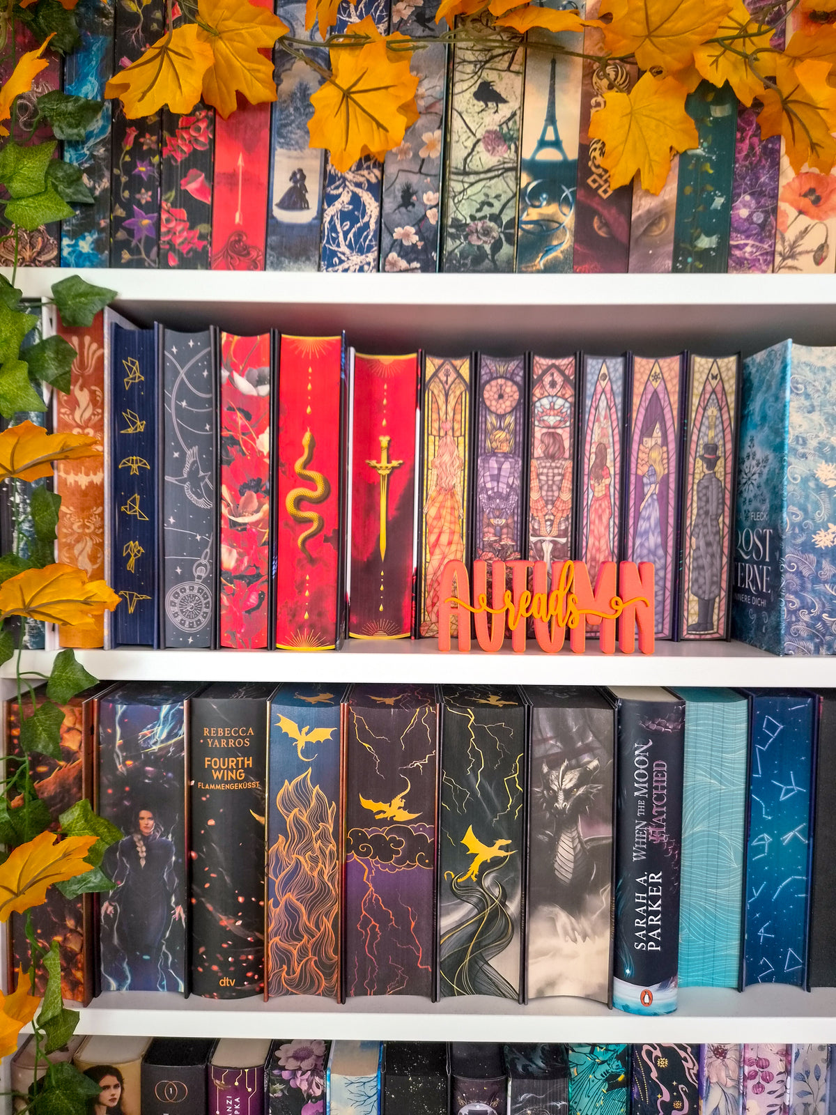 Autumn Reads Schriftzug | Deko fürs Bücherregal | 3D-Druck