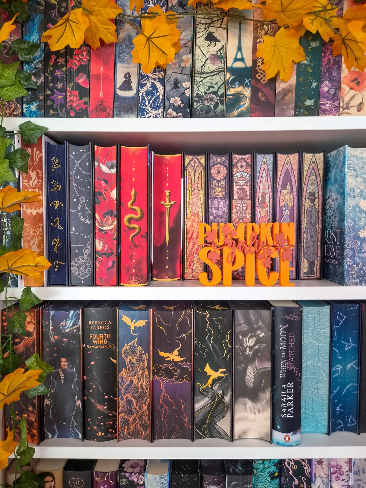 Pumpkin Spice Girlie Schriftzug | Deko fürs Bücherregal | 3D-Druck