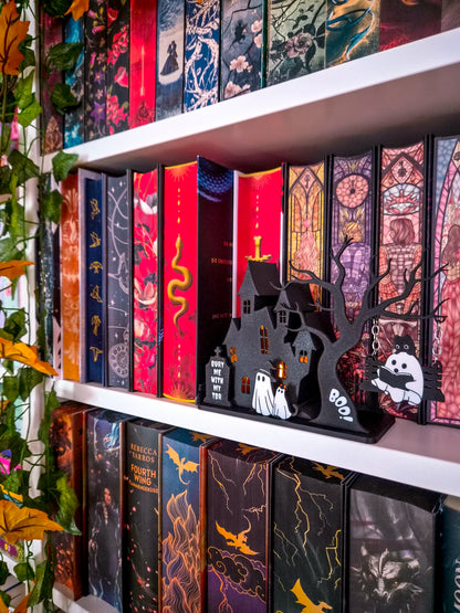 Gruselvilla - Halloween Special - Limitierte Stückzahl - Dekoration Bücherregal