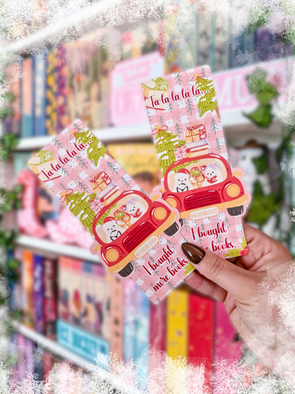 Lesezeichen Christmas Ghosts - I bought more books | Lesezeichen Winter & Weihnachten