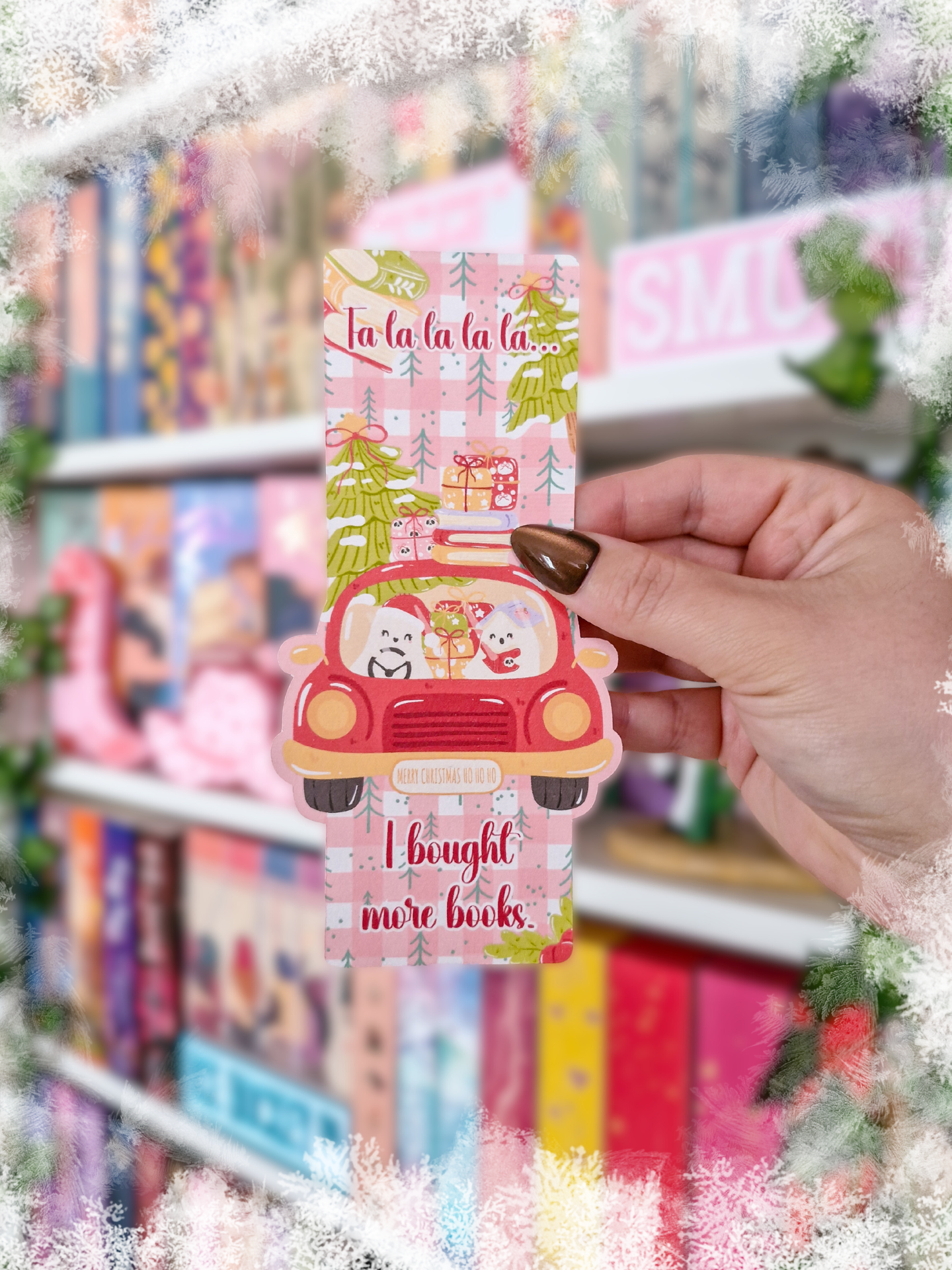 Lesezeichen Christmas Ghosts - I bought more books | Lesezeichen Winter & Weihnachten