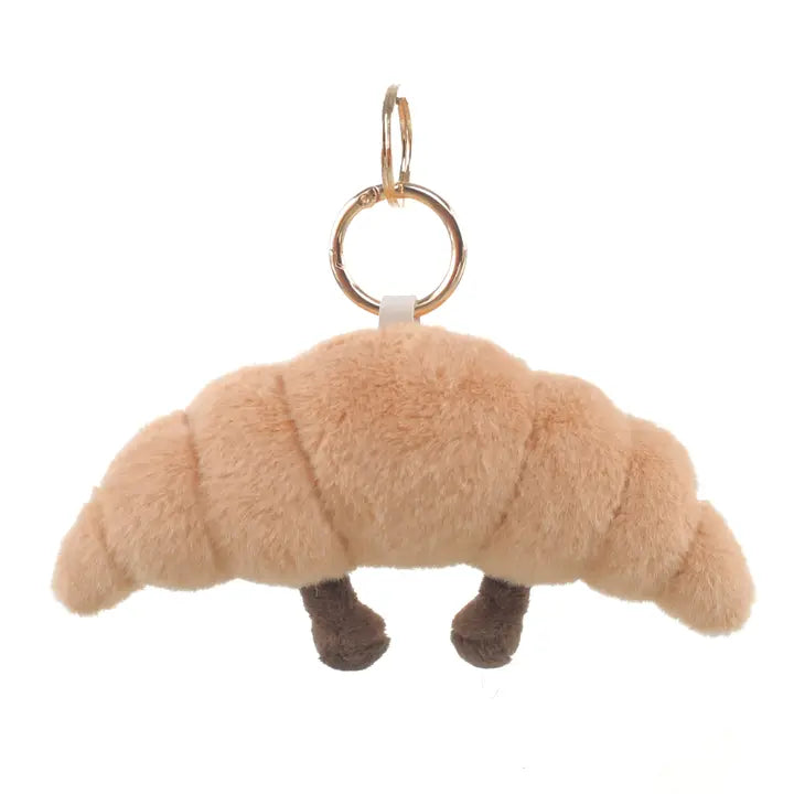 Bag Charm - Plüsch - Croissant - Taschenanhänger