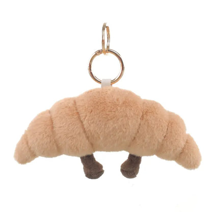Bag Charm - Plüsch - Croissant - Taschenanhänger