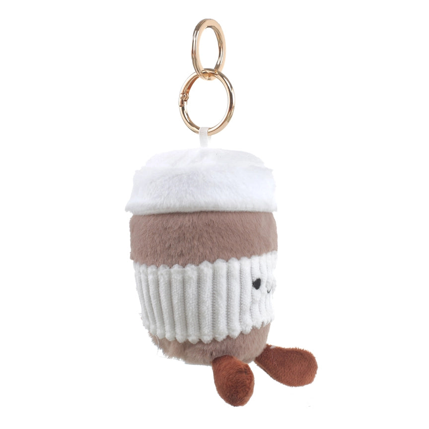 Bag Charm - Plüsch - Coffe Cup - Taschenanhänger