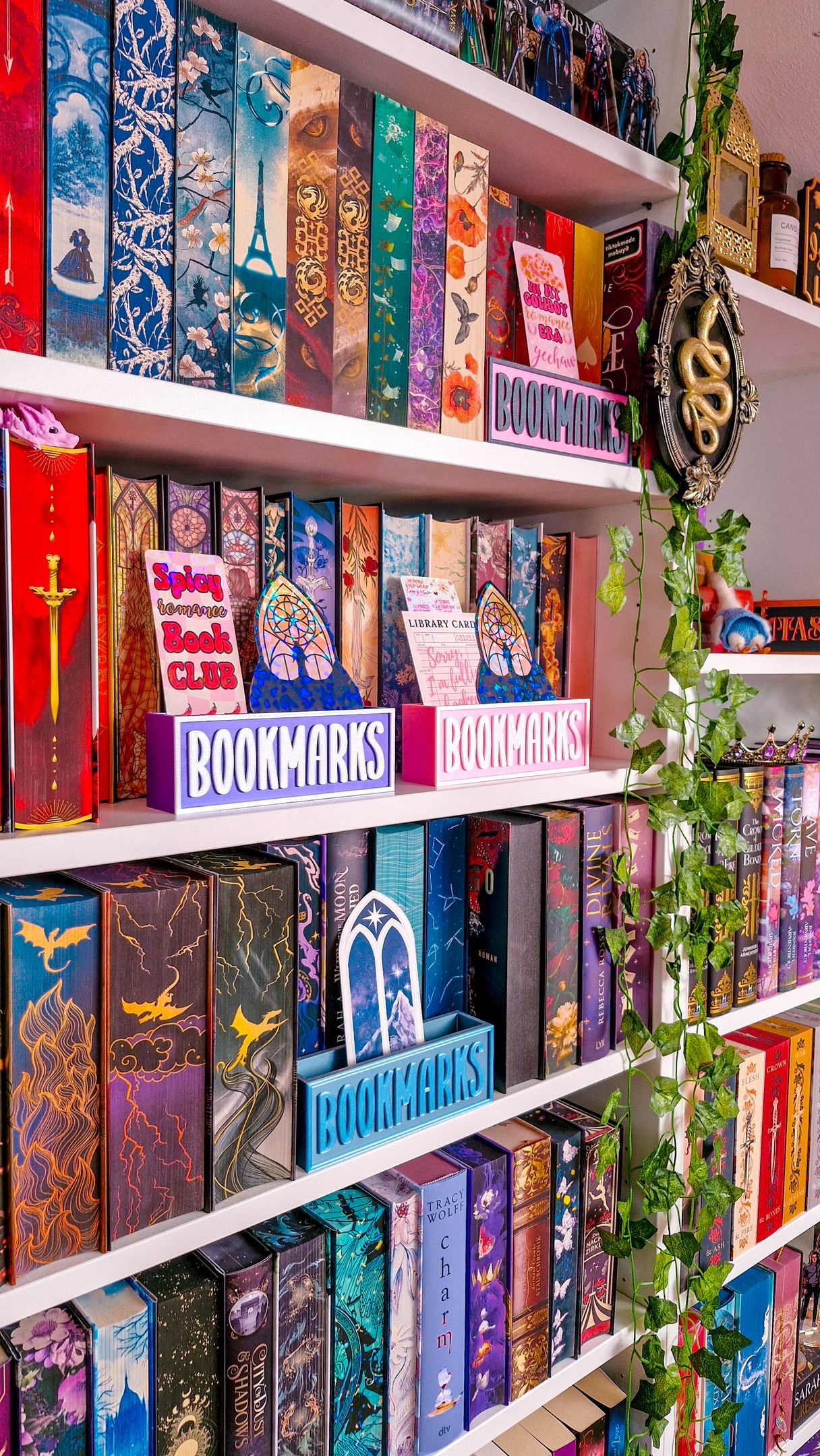 Bookmark Holder | Deko fürs Bücherregal | Halterung Lesezeichen | 3D-Druck | Aufbewahrung Lesezeichen