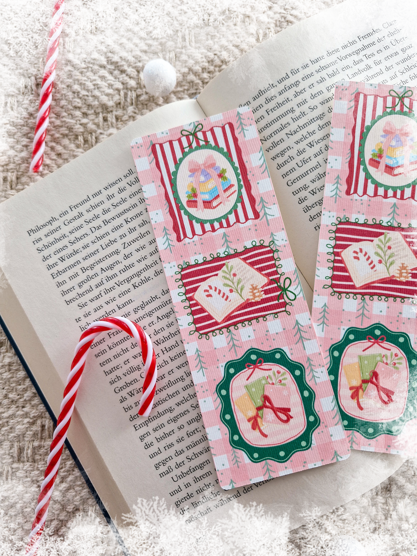 Lesezeichen Christmas Books | Lesezeichen Winter & Weihnachten