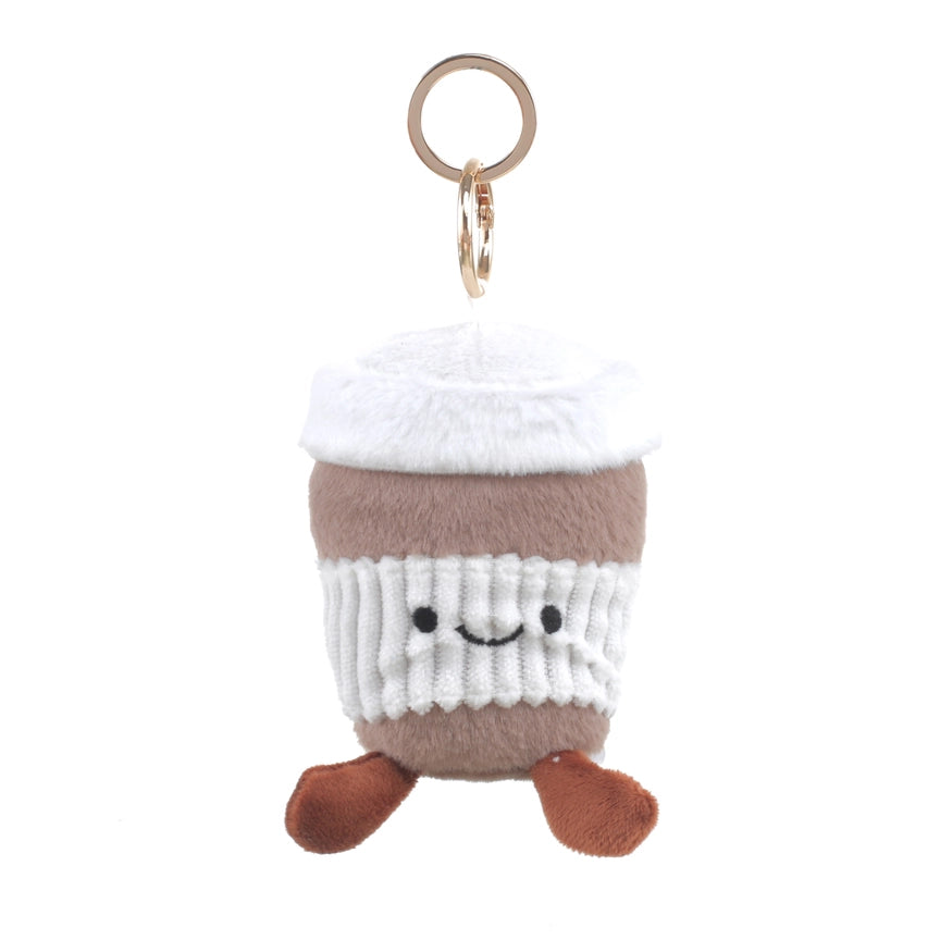 Bag Charm - Plüsch - Coffe Cup - Taschenanhänger