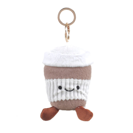 Bag Charm - Plüsch - Coffe Cup - Taschenanhänger